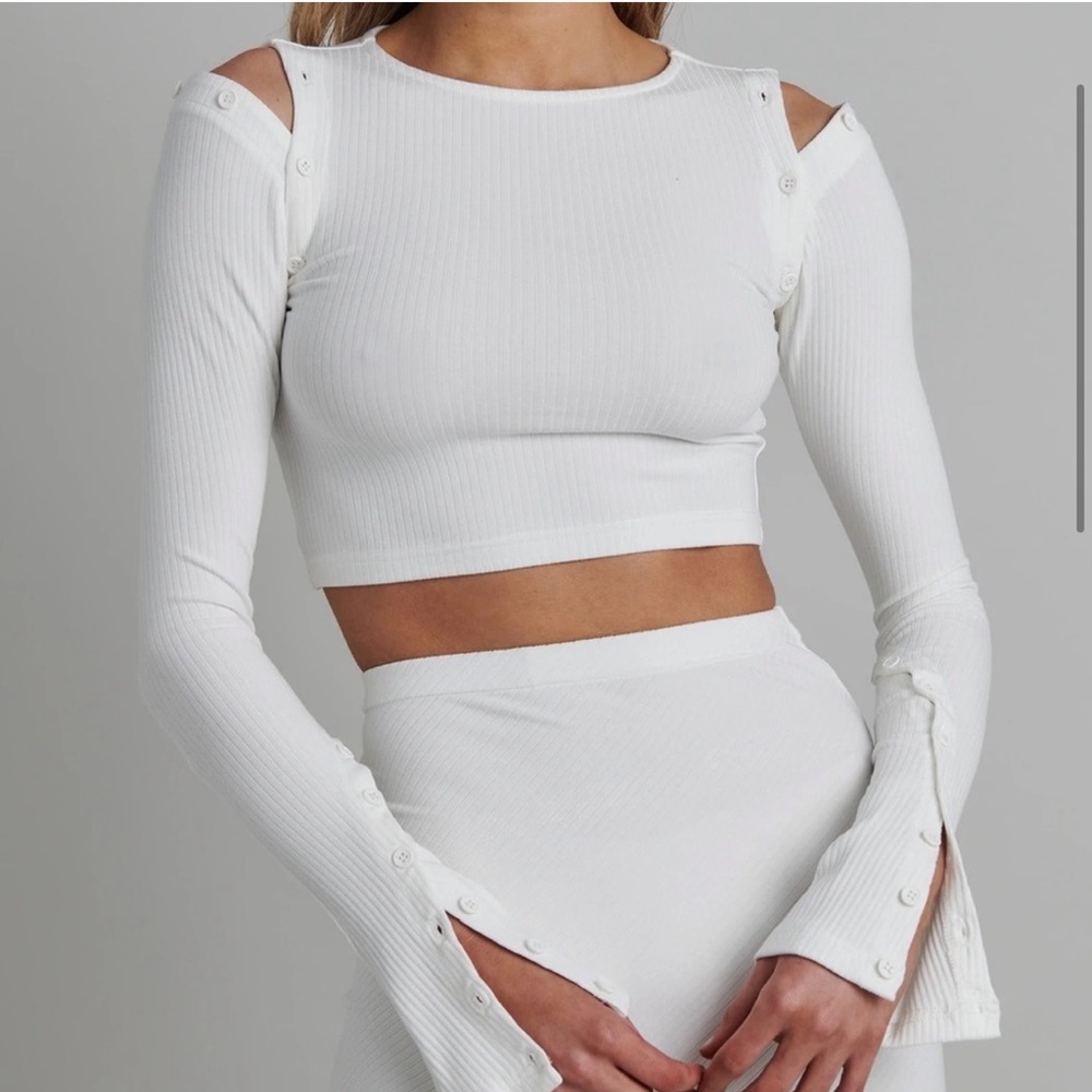 Bayse Pru Top in White